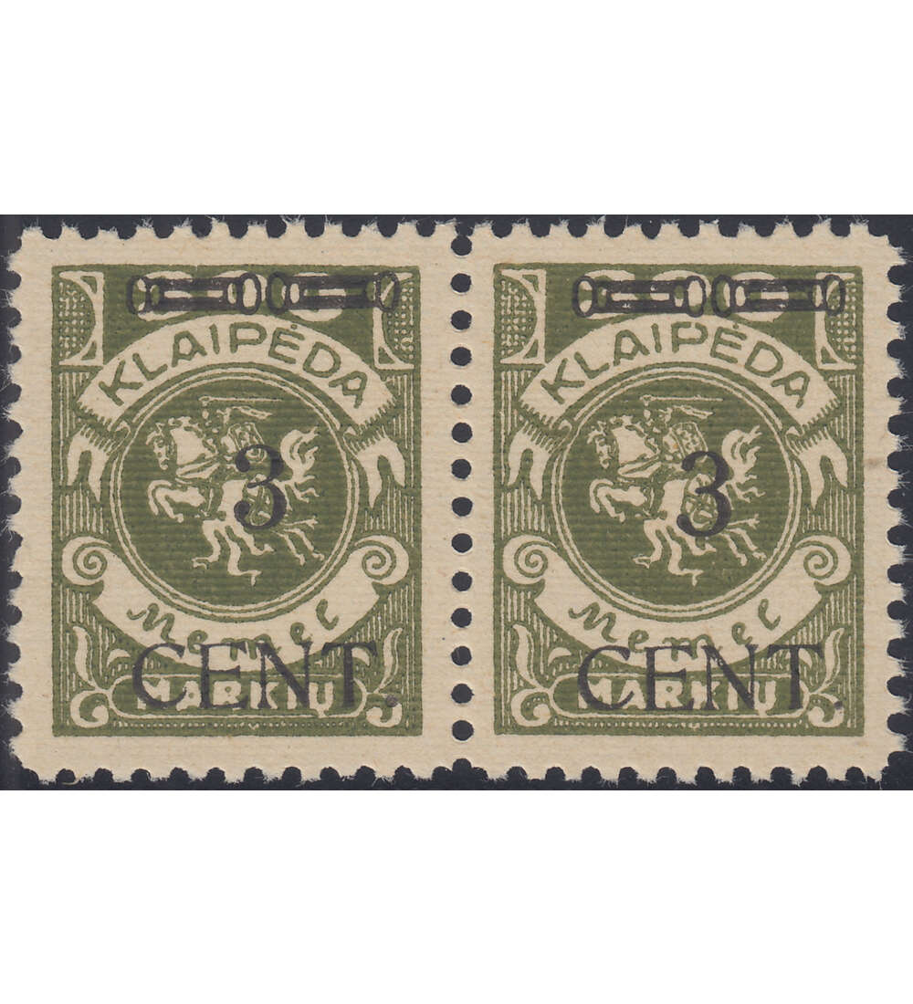 Memel  Spezial  Nr. 179 W 5 postfrisch