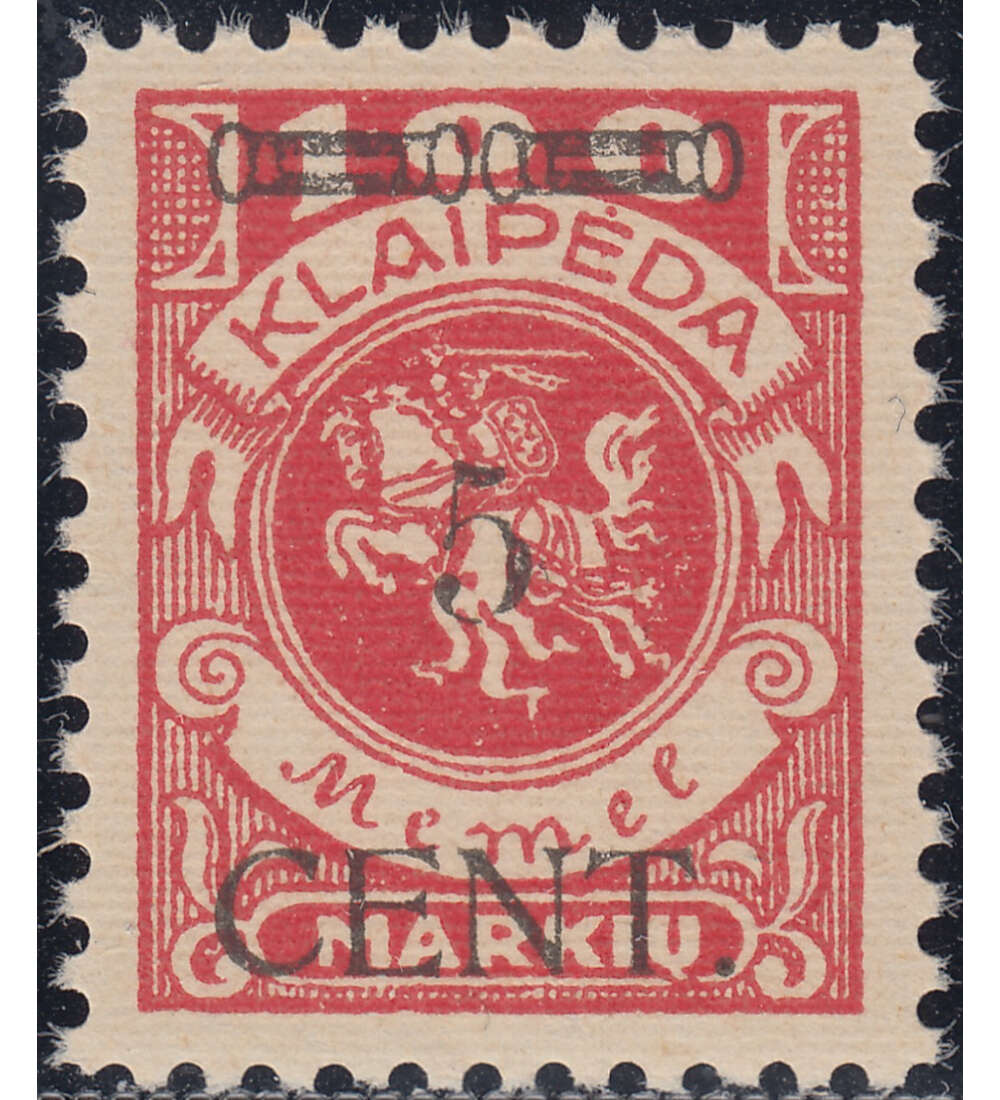 Memel  Spezial  Nr. 180 III postfrisch