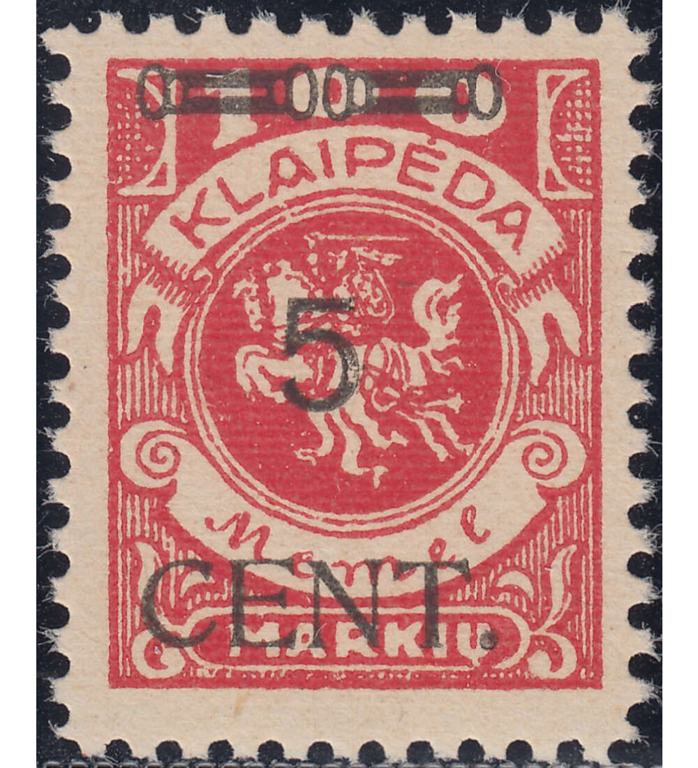 Memel  Spezial  Nr. 180 IV postfrisch