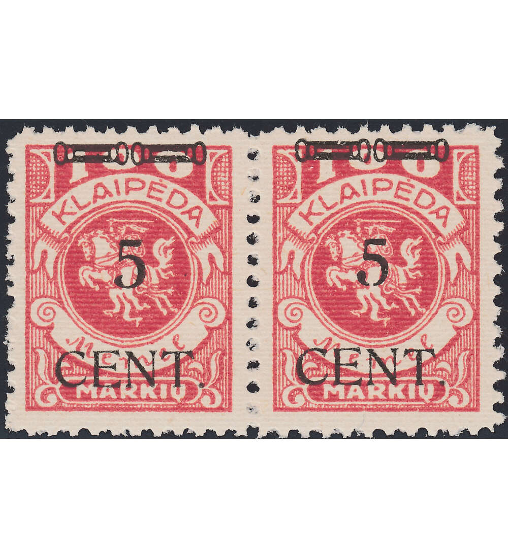 Memel  Spezial  Nr. 180 W 1 postfrisch