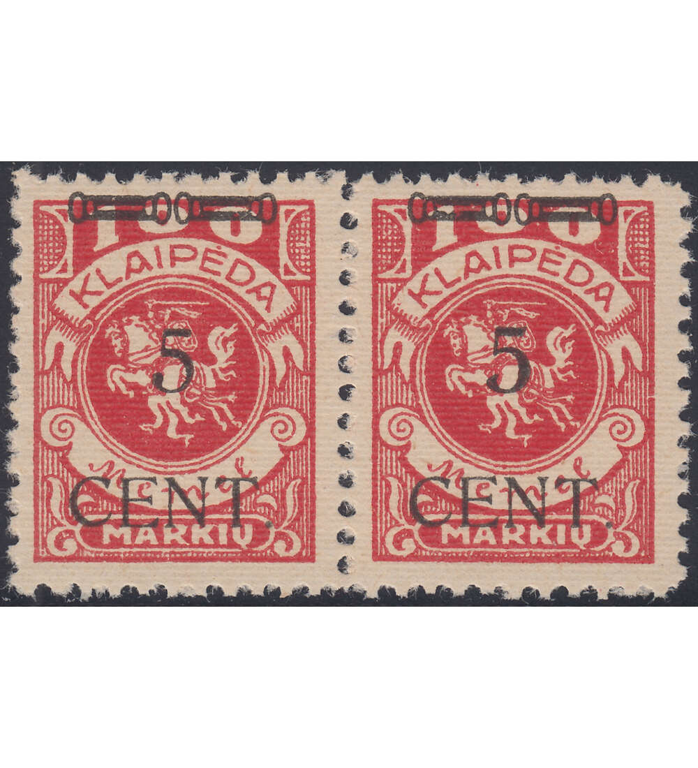 Memel  Spezial  Nr. 180 W 2 postfrisch