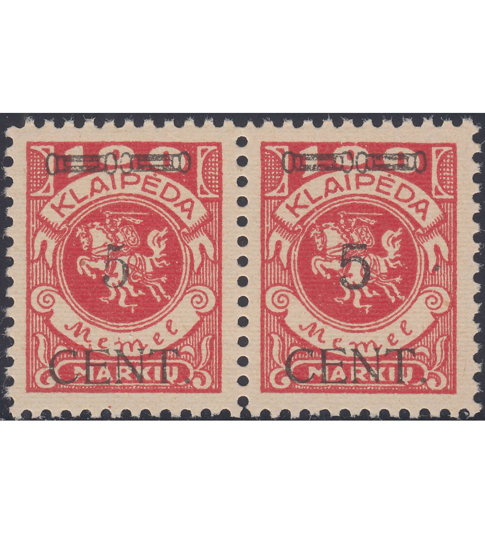 Memel  Spezial  Nr. 180 W 4 postfrisch