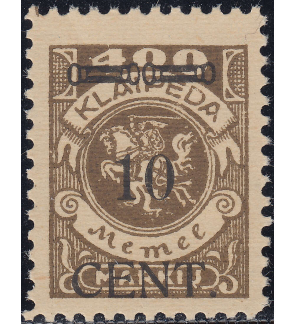 Memel  Spezial  Nr. 181 V postfrisch