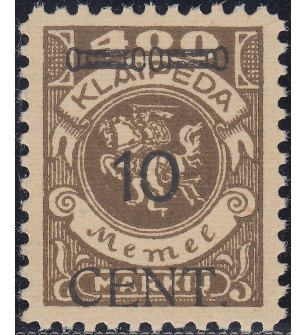 Memel  Spezial  Nr. 181 VI postfrisch