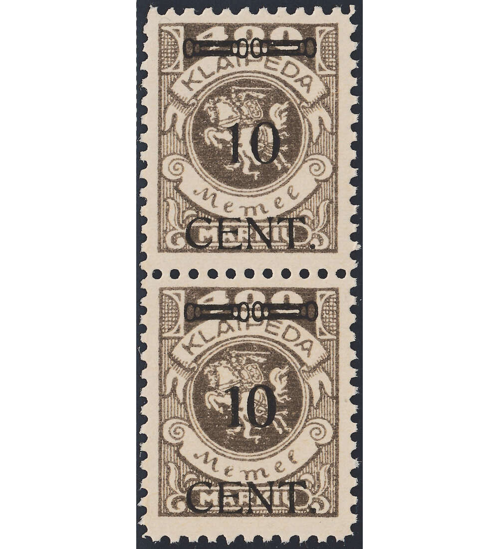 Memel  Spezial  Nr. 181 S 2 postfrisch