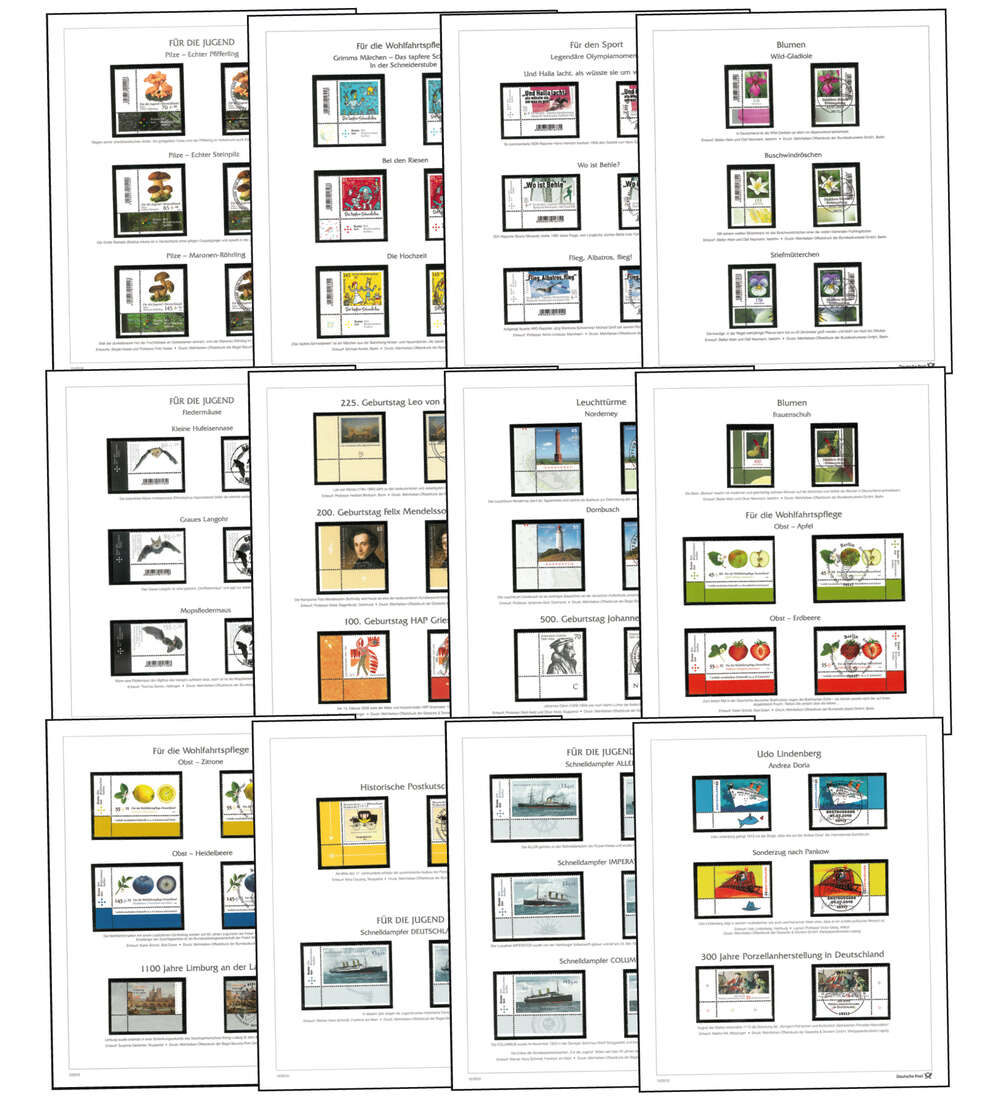 BRD Bund 1998-2020 Super-Kollektion postfrisch und gestempelt