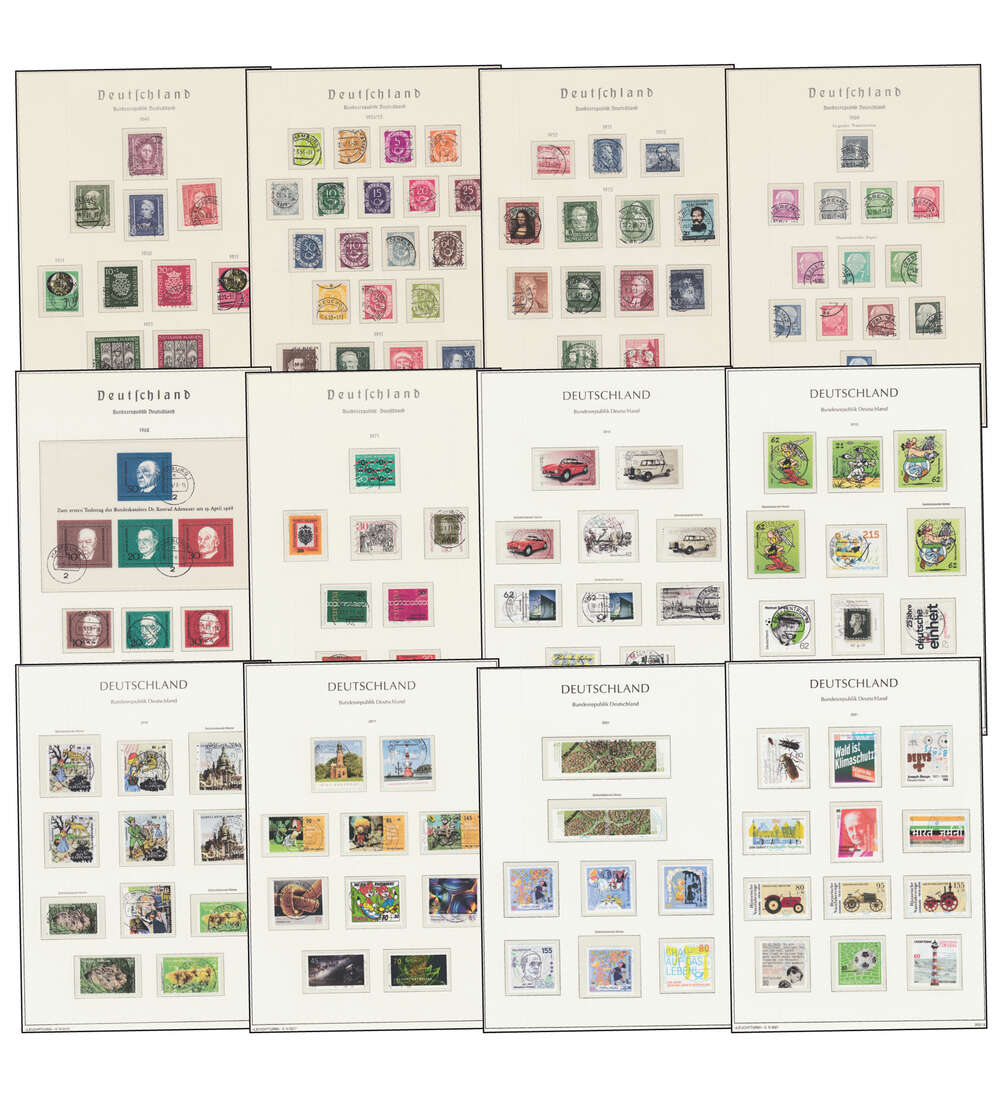 BRD Bund 1949 - 2021 Komplettsammlung gestempelt