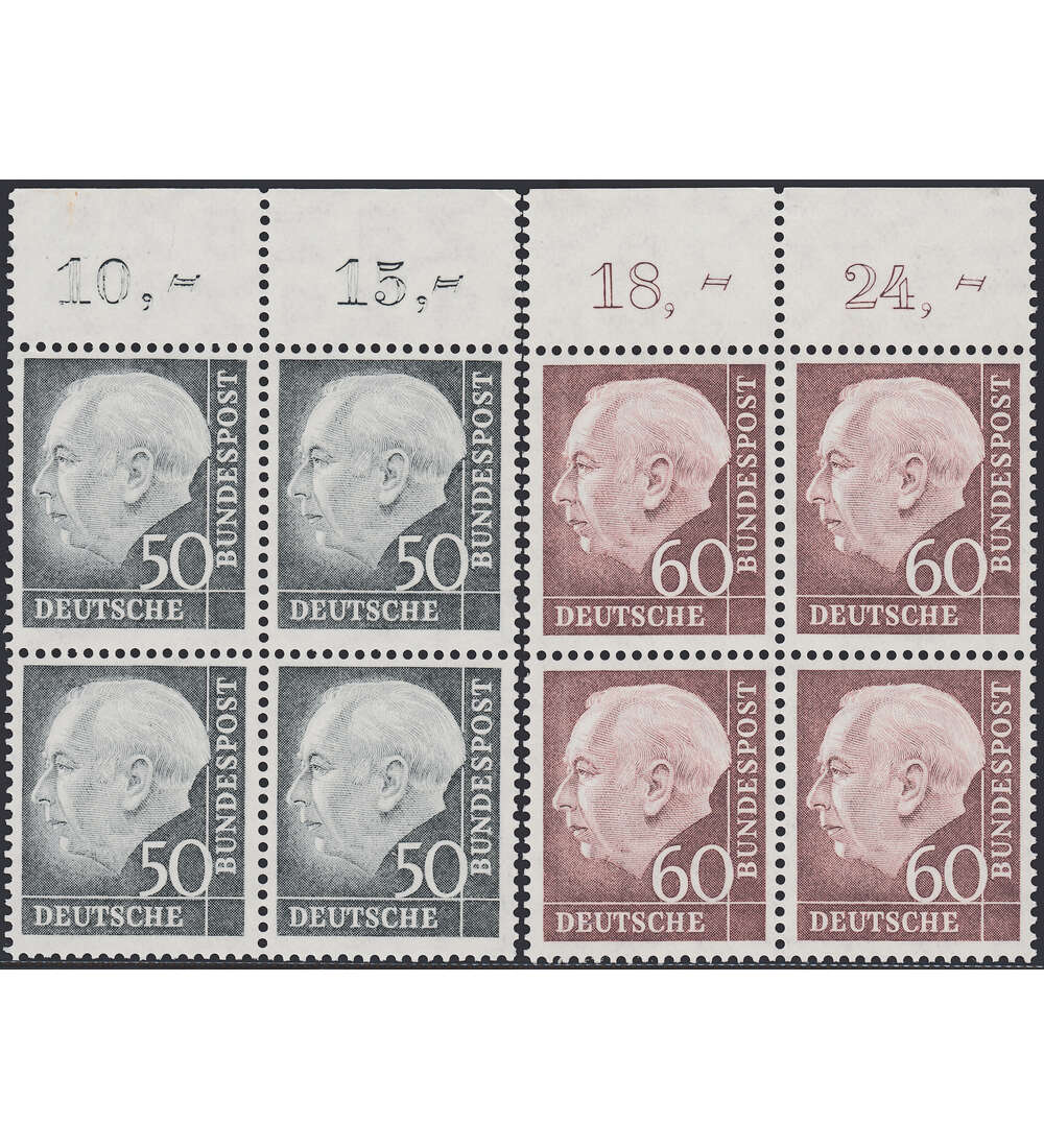 BRD Bund Heuss 1954 postfrisch **