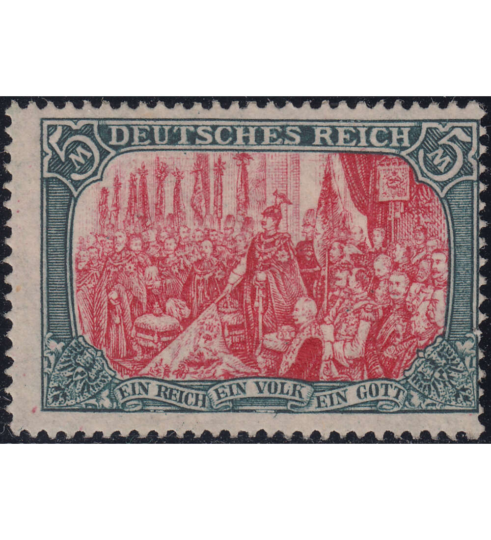 Deutsches Reich Nr. 81 A b typgeprft und signiert
