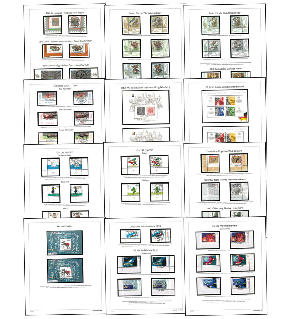 Deutschland PLUS 2000-2022 Sammlung postfrisch u gestemp.