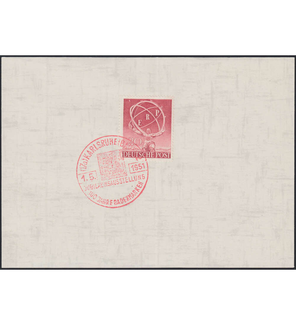 Berlin ERP Nr. 71 auf Stempelvorlage