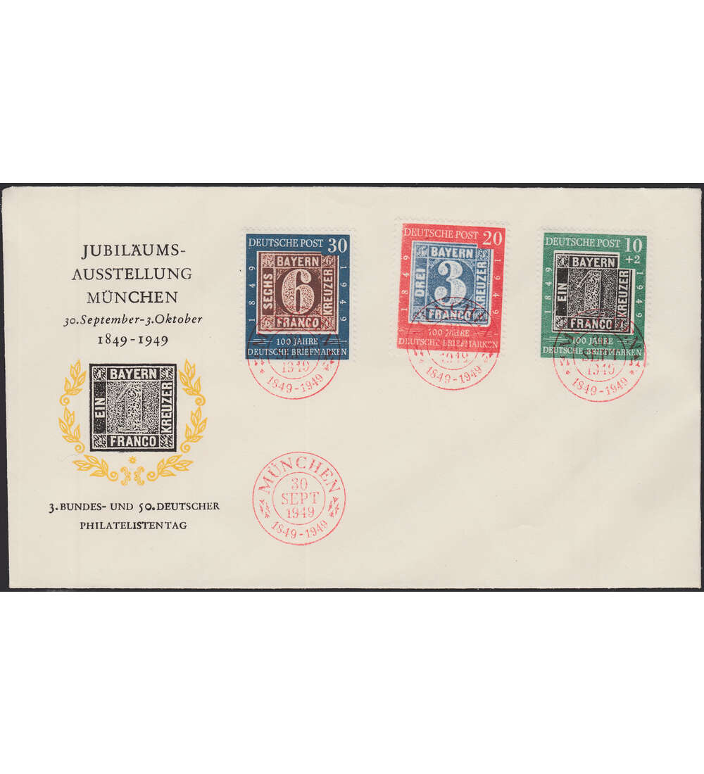 BRD - Ersttagsbrief Nr. 113-115