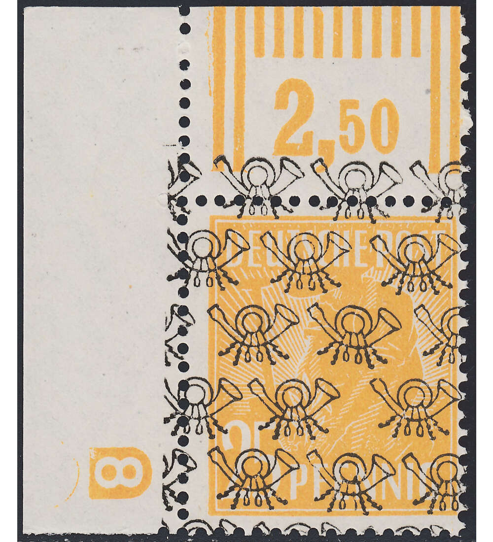 All. Besetzung Nr. 45 II DZ postfrisch **