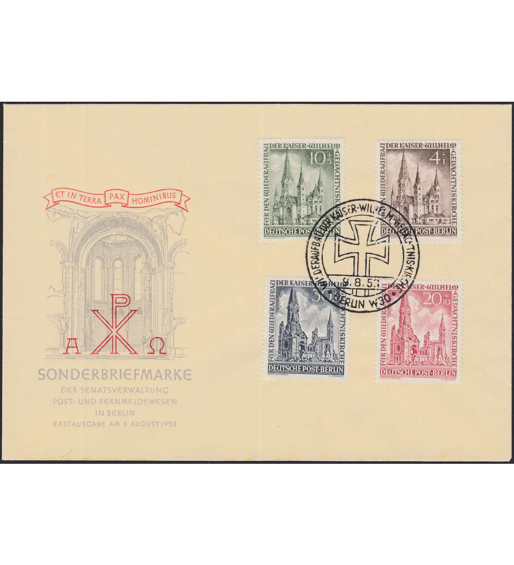 Berlin Nr. 106-109 Ersttagsbrief