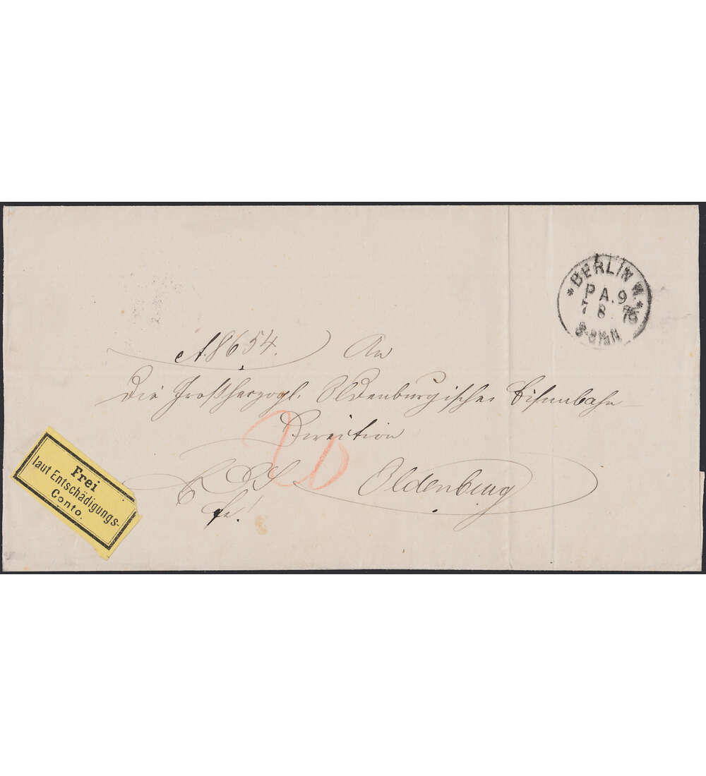 Deutsches Reich - Gebhrenzettel