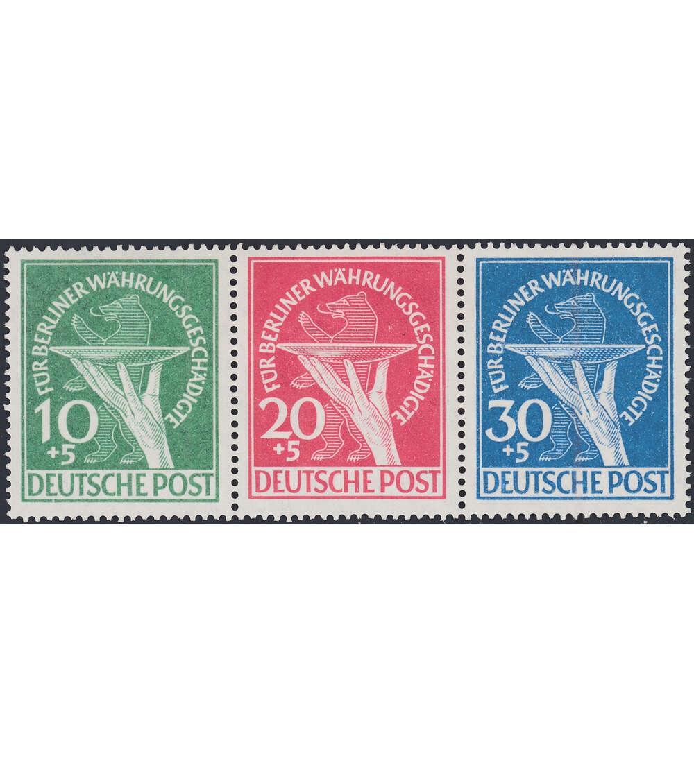 Berlin Nr. 68-70 postfrisch ** aus Block 1