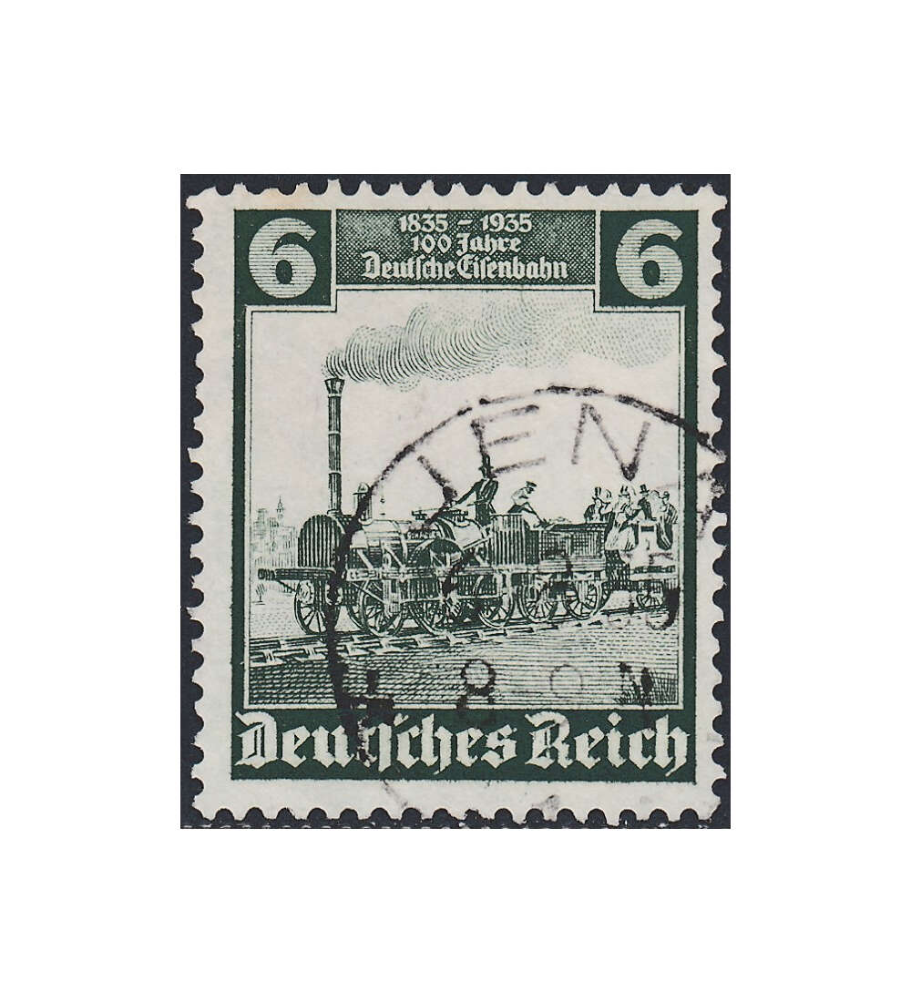Deutsches Reich Nr. 580 II rundgestempelt typgeprft und signiert