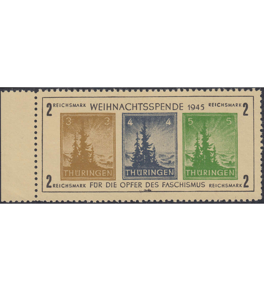 SBZ Block 1 t postfrisch typgeprft und signiert