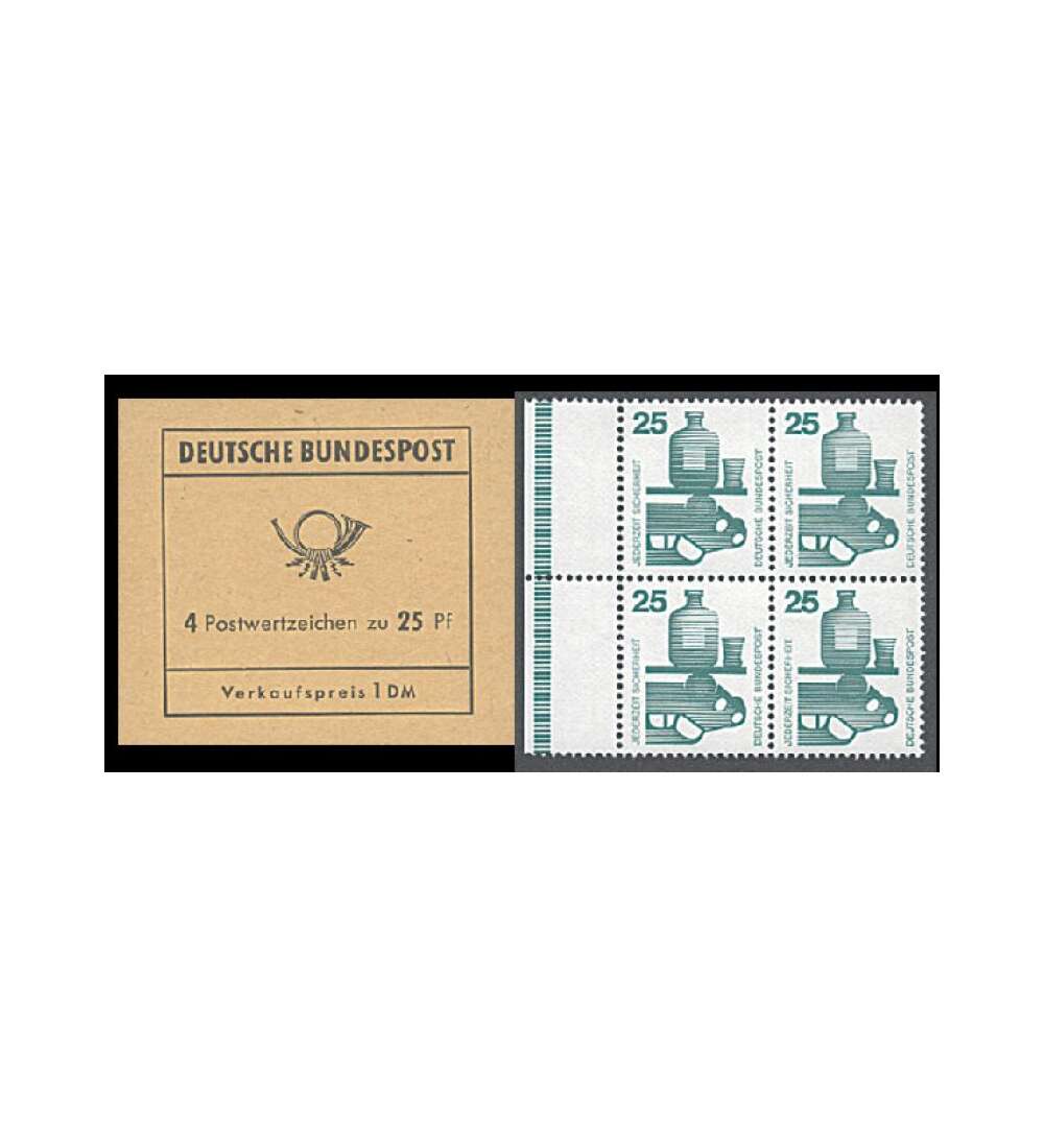 BRD MH 15 postfrischer Blister