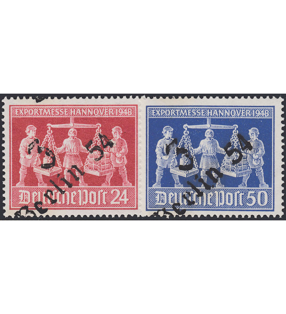 SBZ Nr. IV a - IV b postfrisch ** gepr�ft und signiert