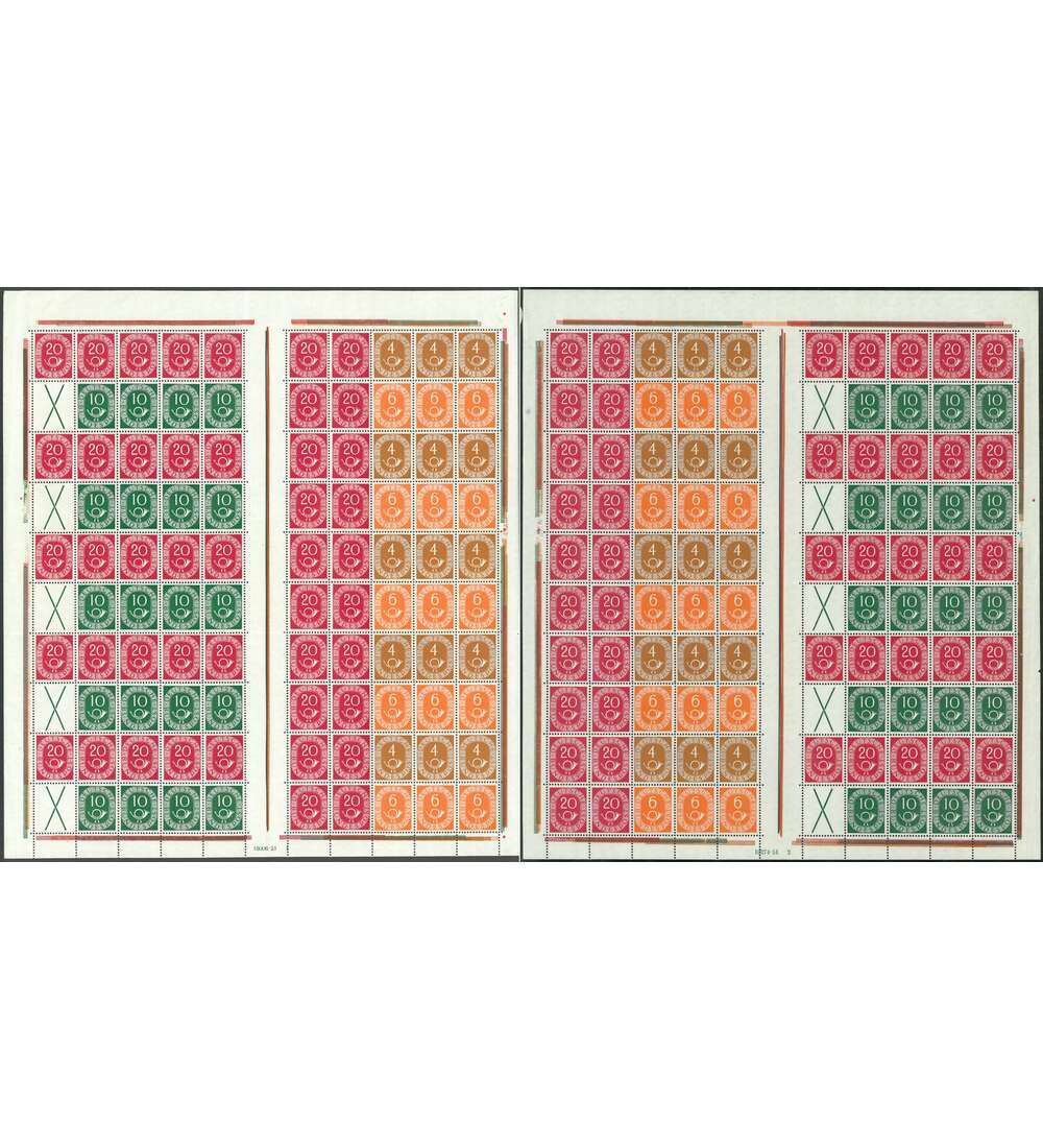 BRD Bund MHB 1 + 2 postfrisch **