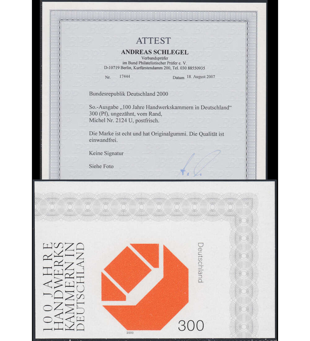 BRD Bund Nr. 2124 U postfrisch **