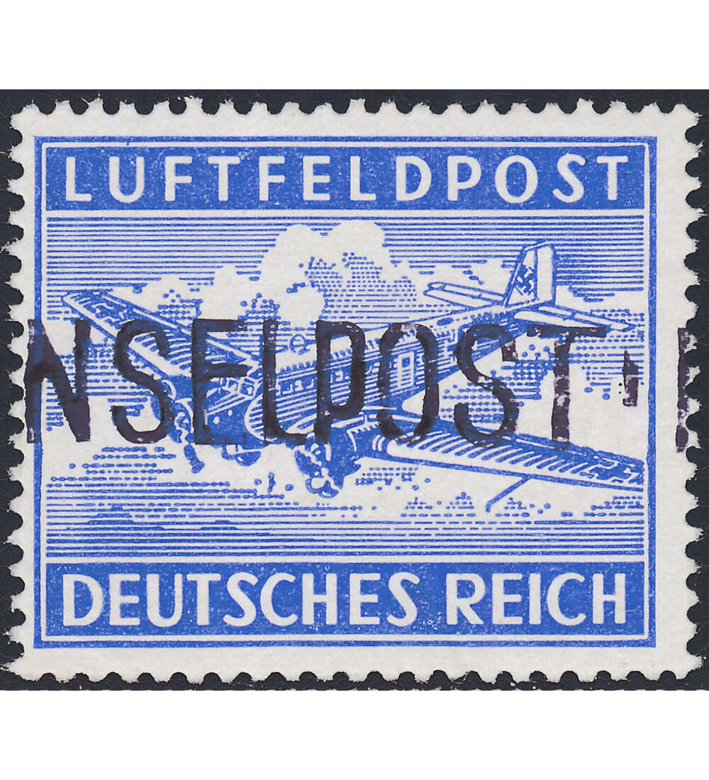 Deutsches Reich Zulassungsmarke fr Feldpostpckchen