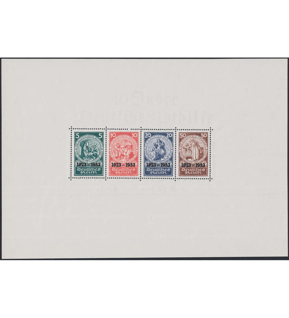 Deutsches Reich Block 2 ungestempelt