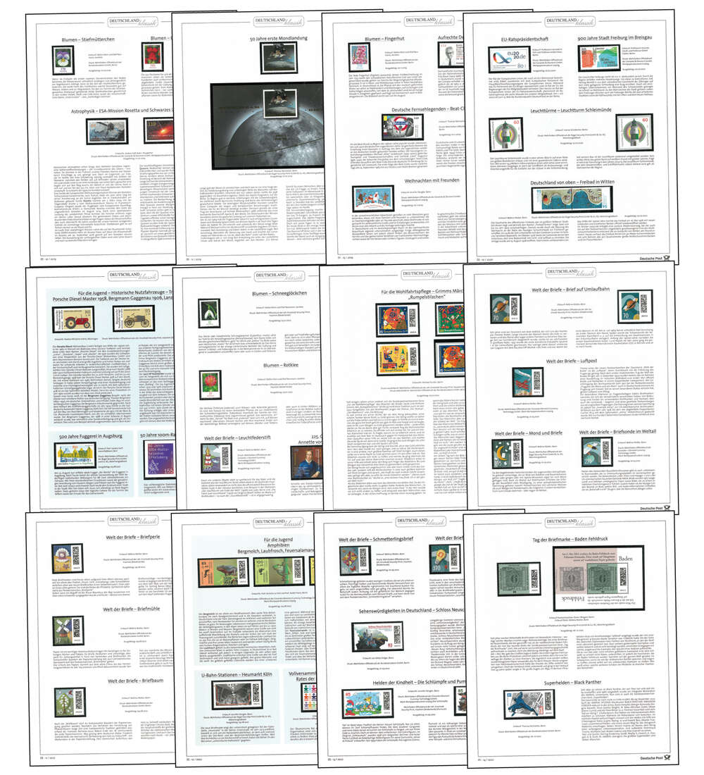 BRD Bund Euro-Kollektion 2000-2022 postfrisch **