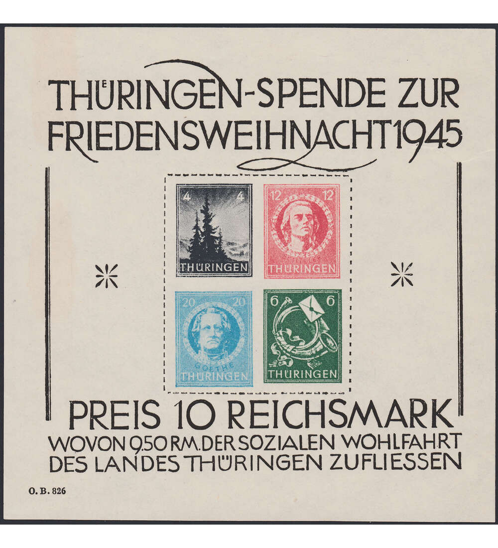 SBZ - Block 2 postfrisch **