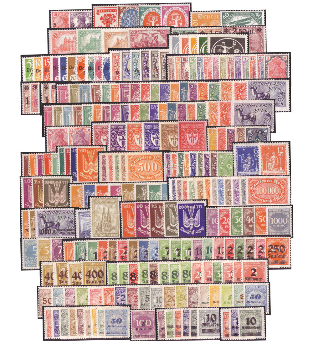 Deutsches Reich Inflation-Sammlung
