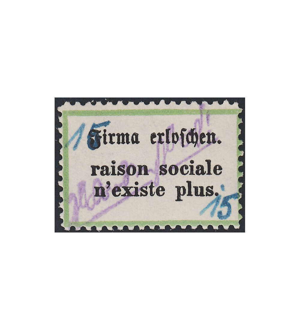 Lokalausgabe Gro�r�schen Nr. V 5 d postfrisch doppelt gepr�ft und signiert