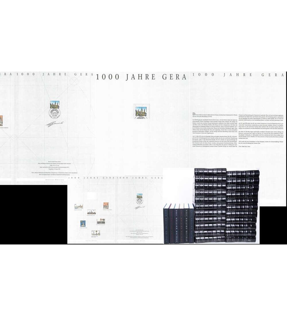 BRD 1995-2022 Atelier-Edition komplett