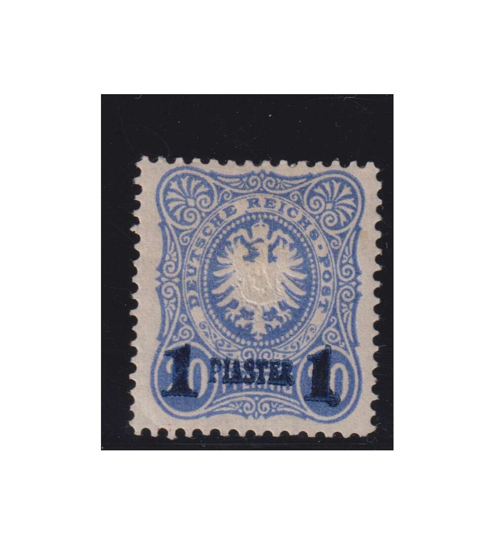 Deutsche Auslandspost T�rkei Nr. 3 b D ungestempelt 1 Pia auf 20 Pfennig