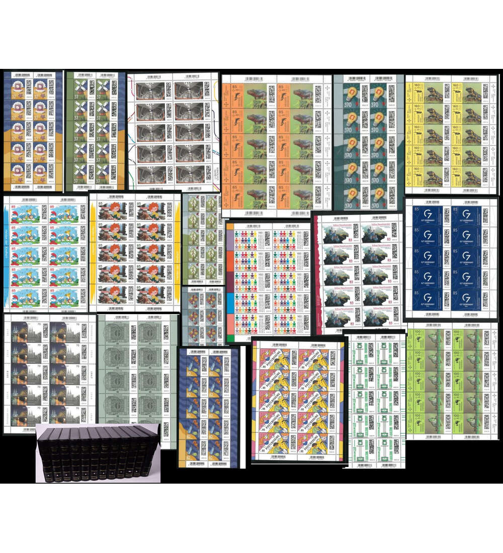 BRD - Zehnerkleinbogen Exklusivsammlung postfrisch