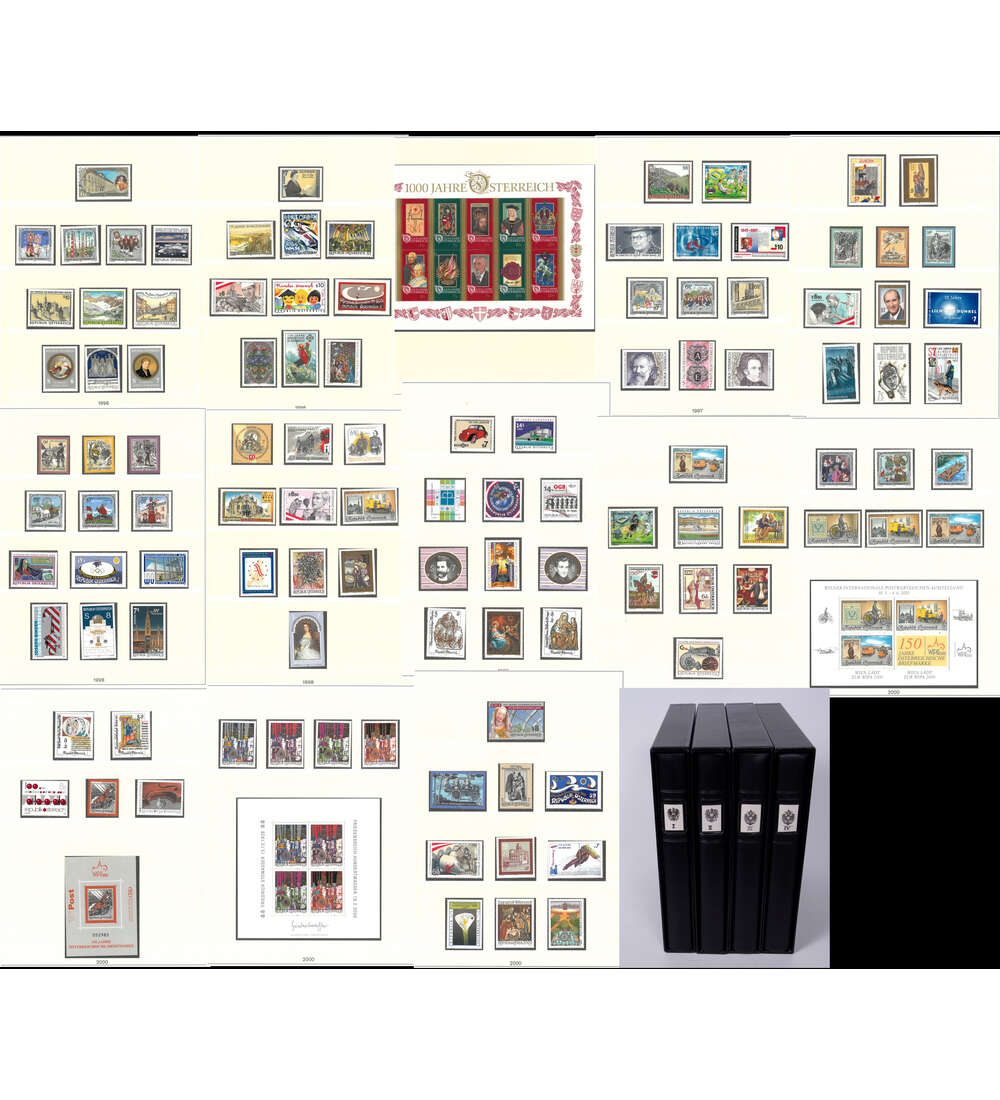 sterreich 1945 - 2000 postfrische Luxussammlung