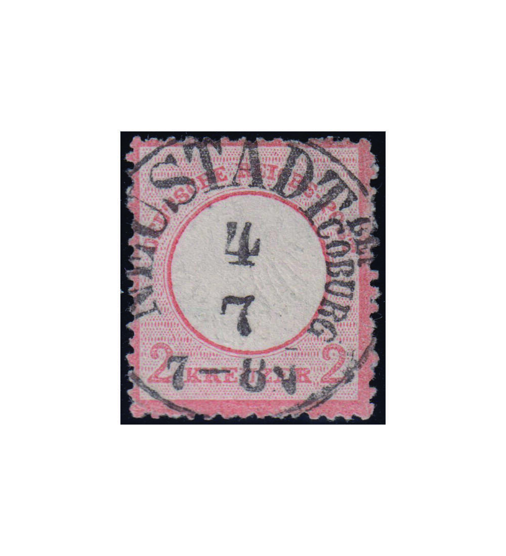 Dt. Reich Brustschild Nr. 15 gestempelt groes Brustschild