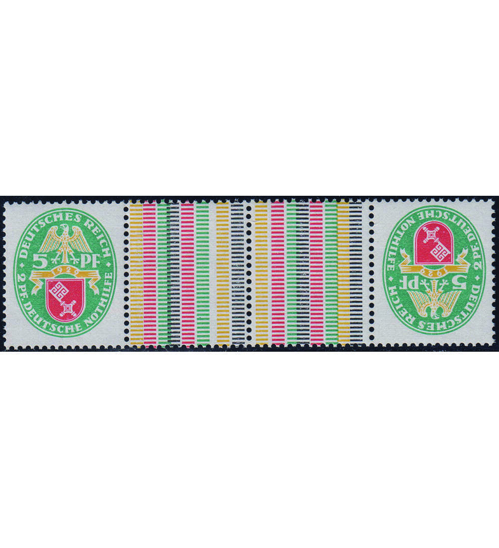 Dt. Reich - Zusammendruck Nr. KZ 13 postfrisch Nothilfe-Kombination 1929