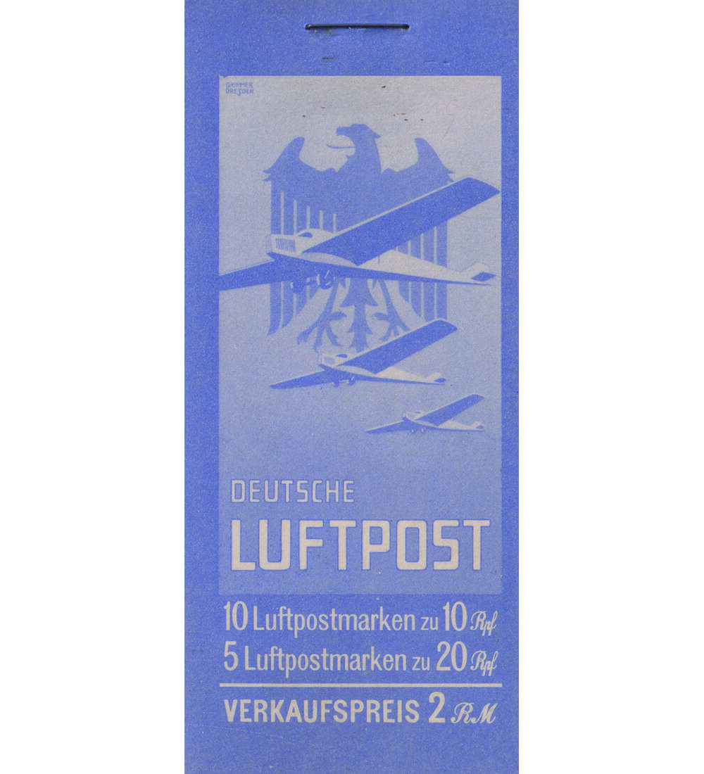 Deutsches Reich - Markenheft Flugpost 1930 postfrisch