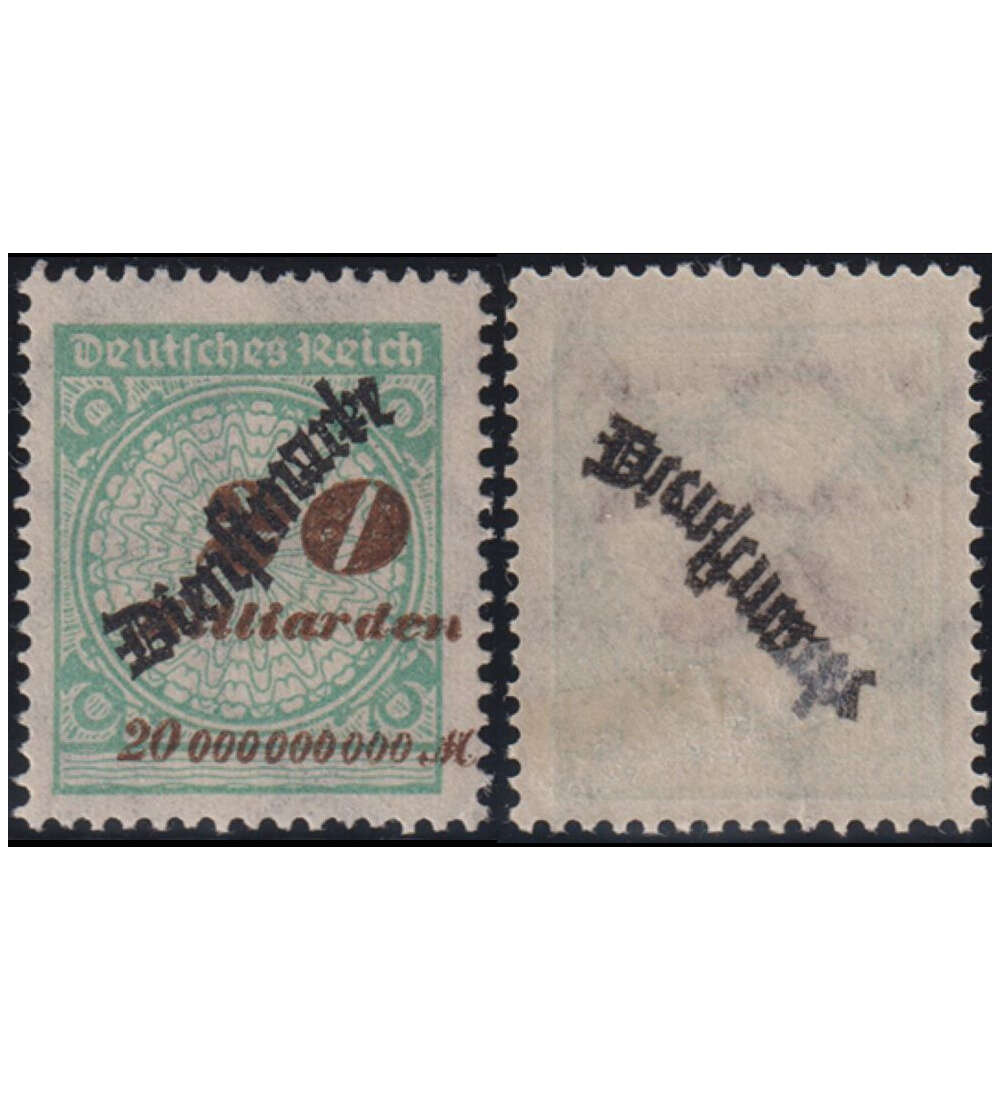 Deutsches Reich - Abklatsch Nr. D 87 postfrisch