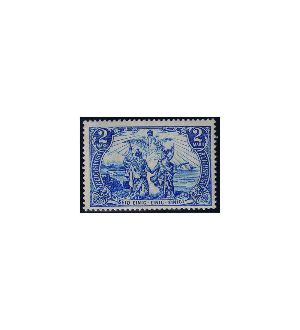 Deutsches Reich - 2 Mark Nr. 64 I postfrisch mit Farbfotoattest