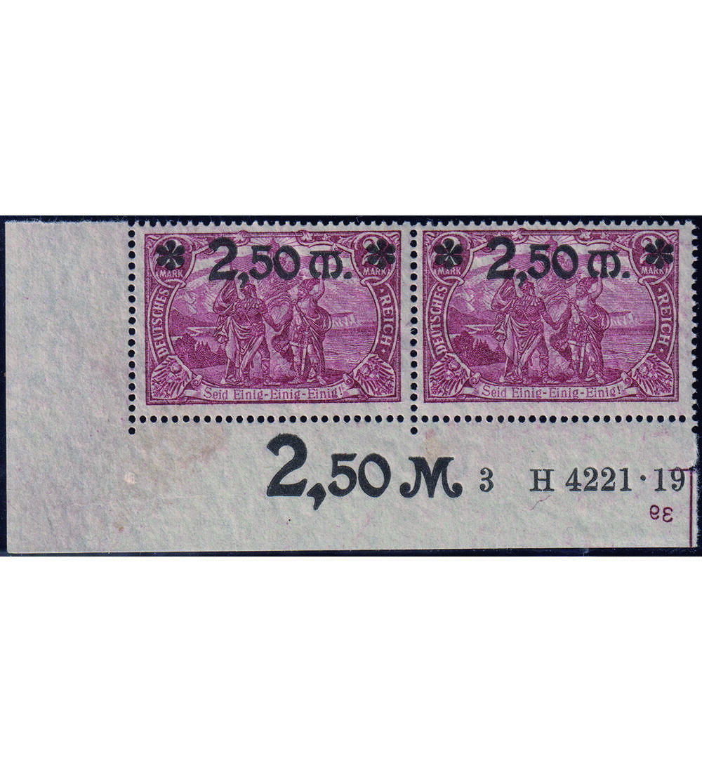 Deutsches Reich HAN-Nr. Nr. 118 HAN postfrisch