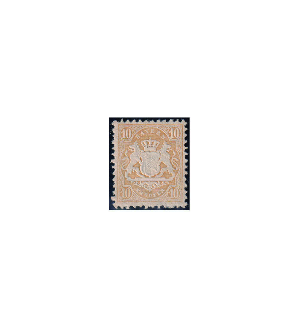 Bayern Staatswappen Nr. 29 Xa ungestempelt m. Farbfotobefund echt und einwandfrei