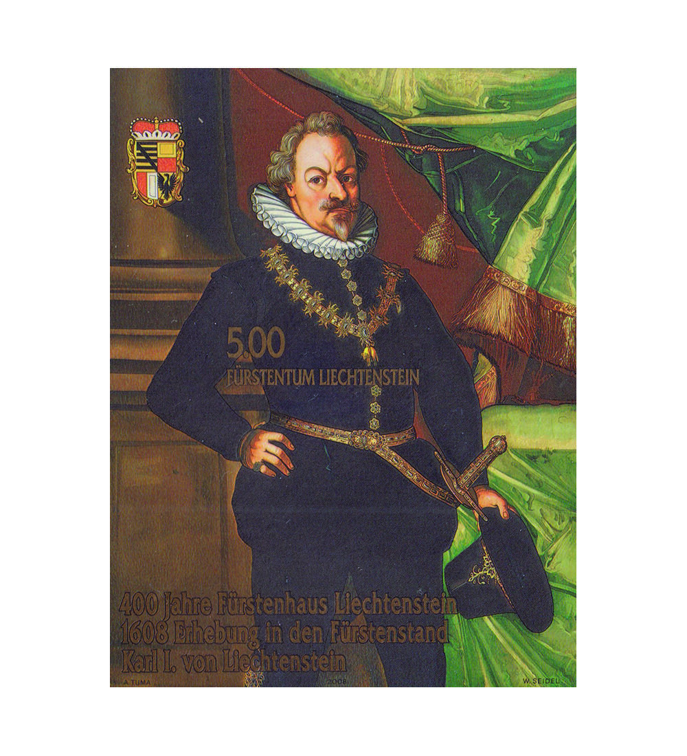 Liechtenstein Block 18 B postfrisch 400 Jahre Frstenhaus