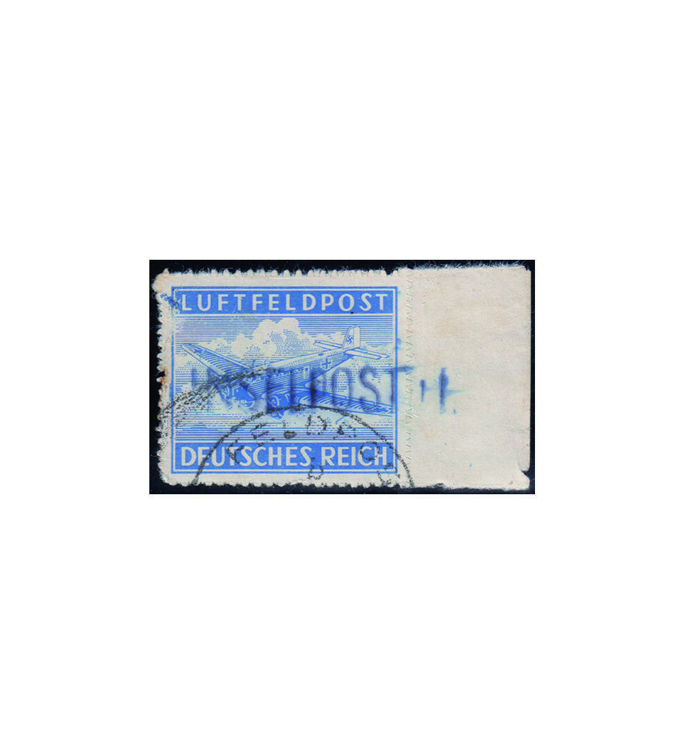 Dt. Reich Inselpost Leros Nr. 11 B a gestempelt, geprft und signiert