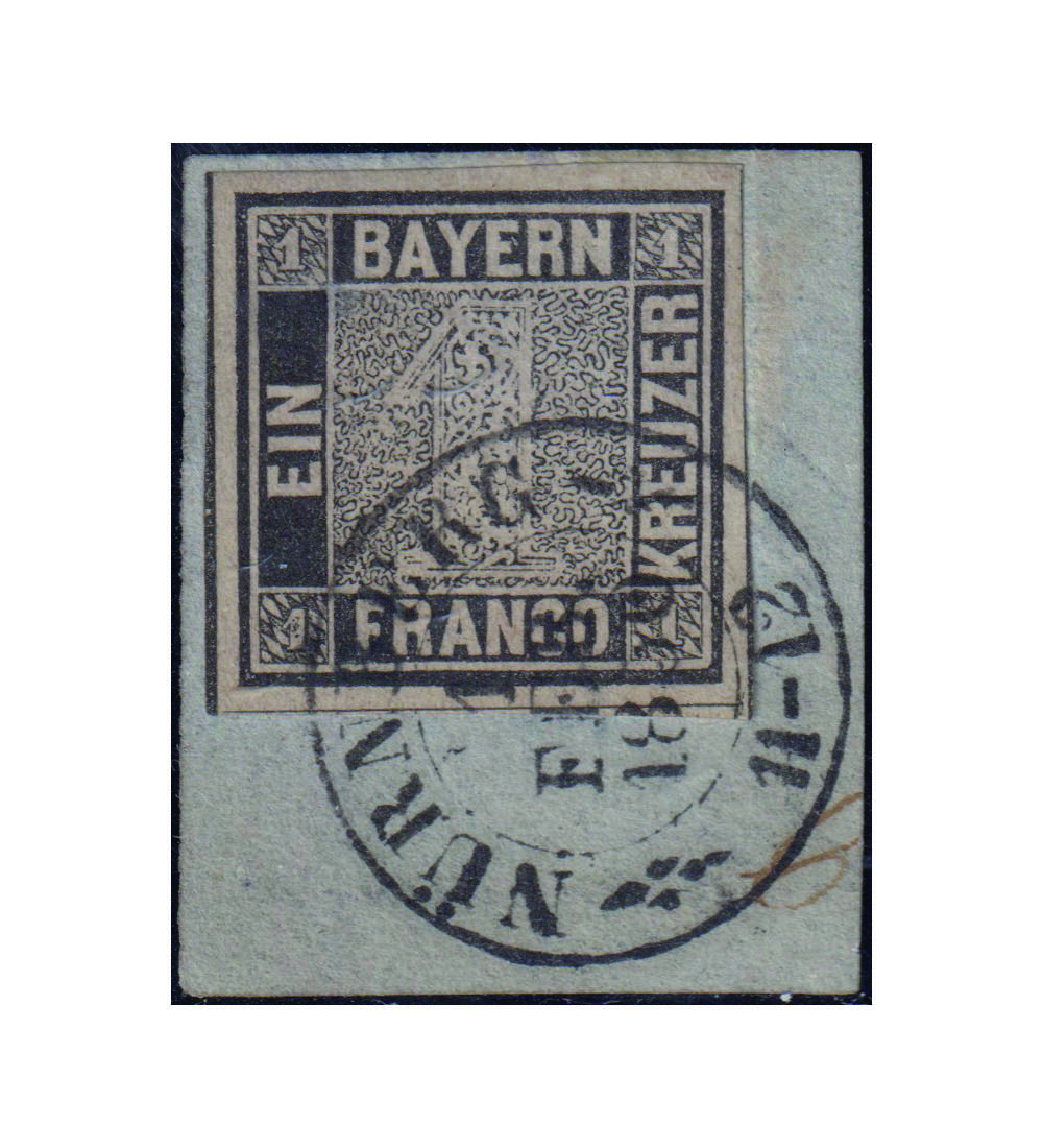 Der Bayern Einser Nr. 1 auf Briefstck