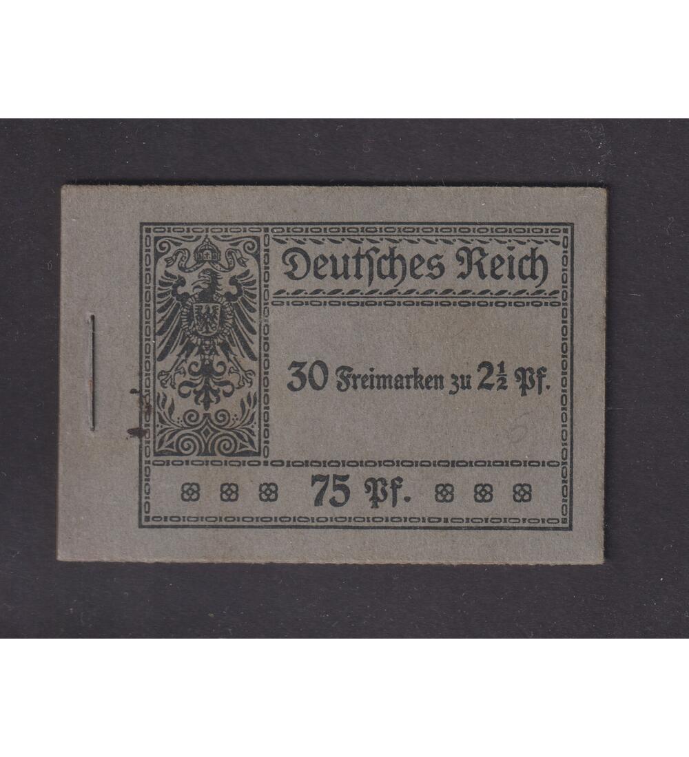 Dt. Reich Markenheftchen Nr. 6 A  Germania 1916 