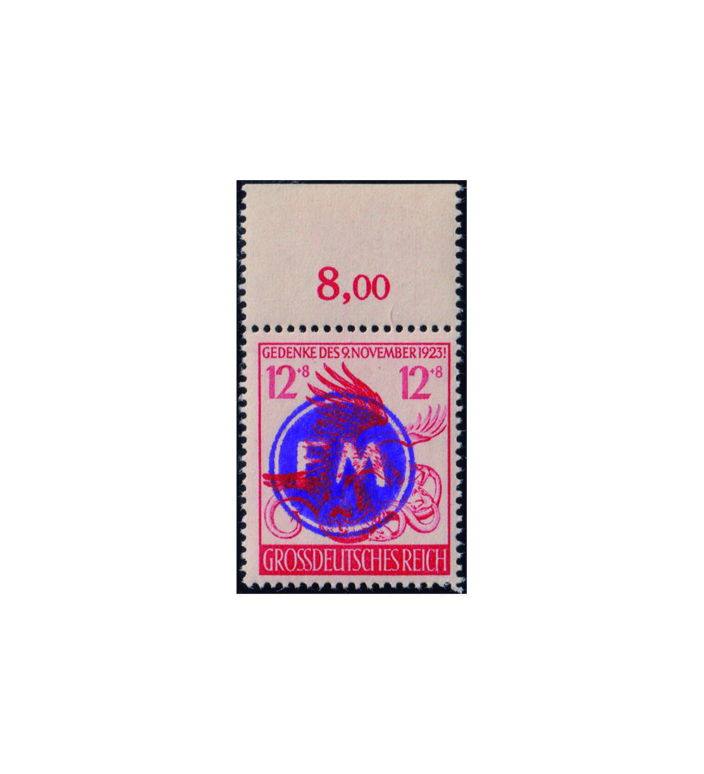 Handstempel auf Dt. Reich Nr. 906 postfrisch, gepr�ft und signiert