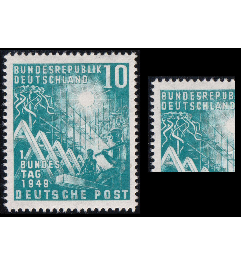 BRD Plattenfehler Nr. 111 Vll