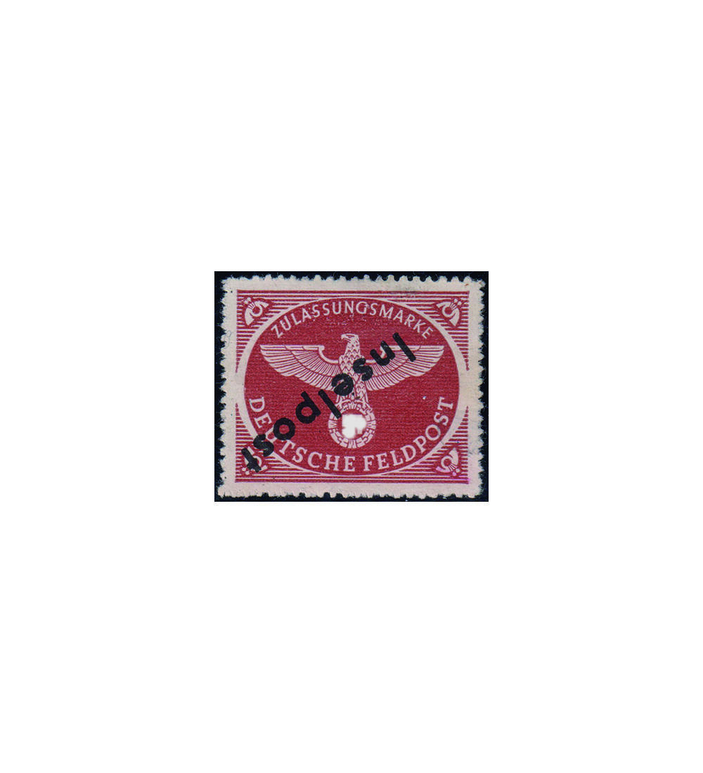 Deutsches Reich Feldpost Nr. 6 K ungestempelt, gepr�ft und signiert